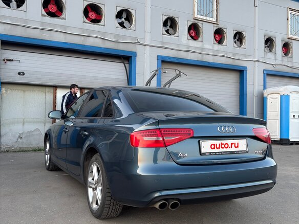 2015 Audi A4 IV (B8) Рестайлинг, серый, 1645000 рублей - вид 10