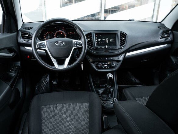 2021 Lada (ВАЗ) Vesta I, чёрный, 1135000 рублей - вид 5