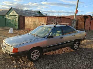 1986 Audi 100 III (C3), серебристый, 75000 рублей, вид 1