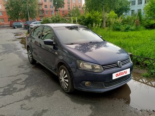 2011 Volkswagen Polo V, синий, 540000 рублей, вид 1