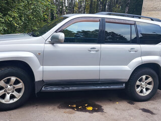 2006 Toyota Land Cruiser Prado 5-speed 120 Series, серебристый, 3000000 рублей, вид 4