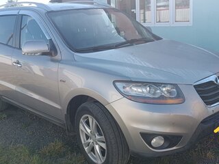 2011 Hyundai Santa Fe II Рестайлинг, серебристый, 1267000 рублей, вид 3