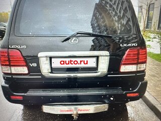 2004 Lexus LX 470 II Рестайлинг, чёрный, 2100000 рублей, вид 4