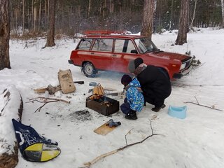 1997 Lada (ВАЗ) 2104 4-speed, красный, 160000 рублей, вид 2