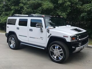 2008 Hummer H2 I Рестайлинг, белый, 4450000 рублей, вид 3