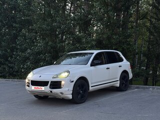 2008 Porsche Cayenne I Рестайлинг (957), белый, 1000000 рублей, вид 2