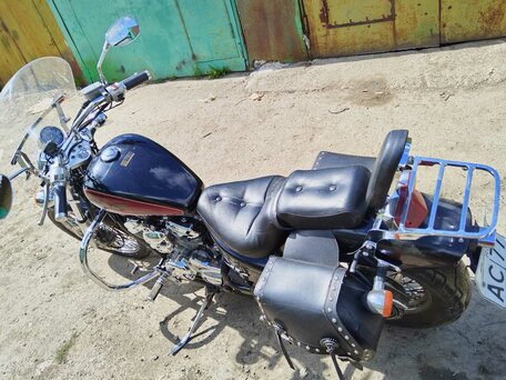 1992 Honda Steed 600, чёрный, 350000 рублей, вид 3