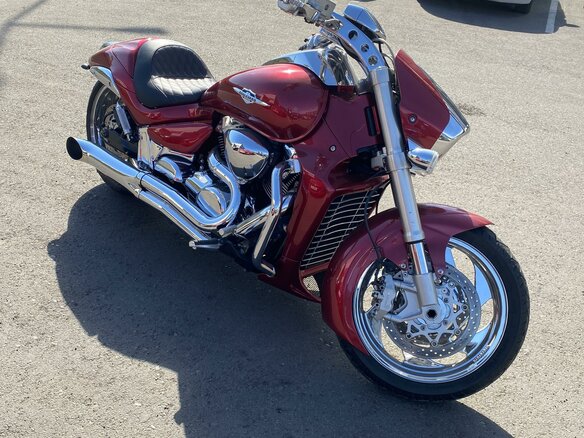 2007 Suzuki Boulevard M109R, пурпурный - вид 16