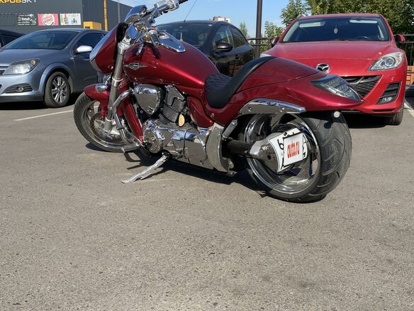 2007 Suzuki Boulevard M109R, пурпурный - вид 13
