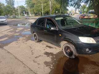 2013 Lada (ВАЗ) Granta I, синий, 300000 рублей, вид 3