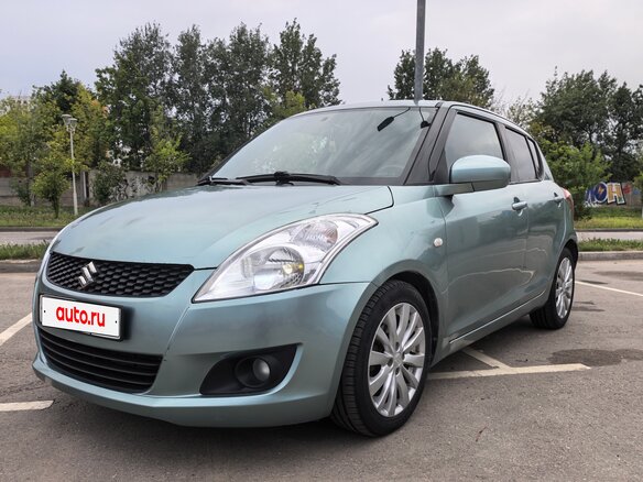 2011 Suzuki Swift IV, зелёный, 650000 рублей