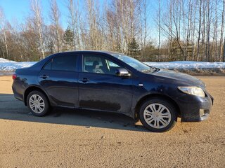 2008 Toyota Corolla X (E140, E150), синий, 650000 рублей, вид 4