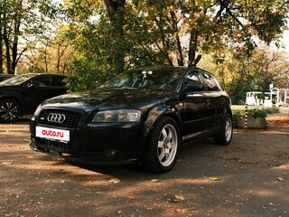 2007 Audi A3 II (8P) Рестайлинг 1, чёрный, 750000 рублей, вид 1