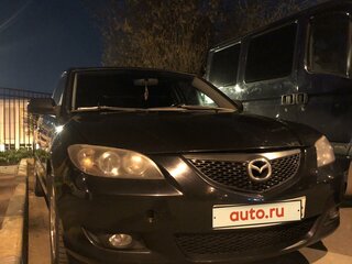 2006 Mazda 3 I (BK) Рестайлинг, чёрный, 570000 рублей, вид 3