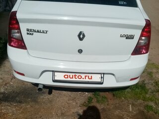 2014 Renault Logan I Рестайлинг, белый, 405000 рублей, вид 4