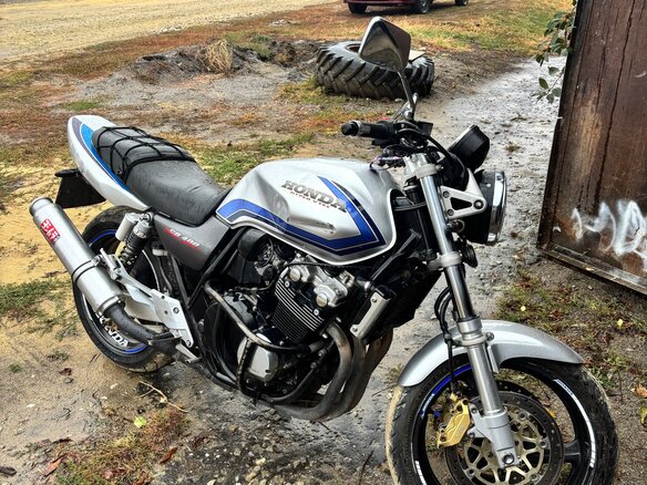 1999 Honda CB 400 Super Four, серебристый, 299000 рублей - вид 6