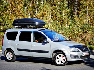 2013 Lada (ВАЗ) Largus I, серебристый, 1150000 рублей, вид 1