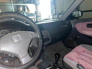1993 Honda Civic V, красный, 156500 рублей, вид 4