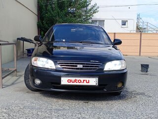 2007 Kia Spectra I Рестайлинг 2, чёрный, 430000 рублей, вид 3