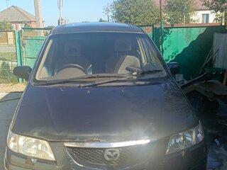 1999 Mazda Premacy I (CP), синий, 360000 рублей, вид 2