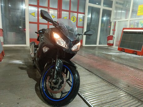 2013 Kawasaki Ninja 300, чёрный, 500000 рублей, вид 4
