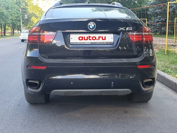 2009 BMW X6 50i 6-speed I (E71), чёрный, 1411322 рублей - вид 3