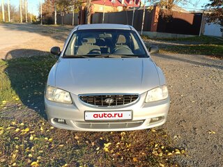2006 Hyundai Accent ТагАЗ II, серебристый, 450000 рублей, вид 1
