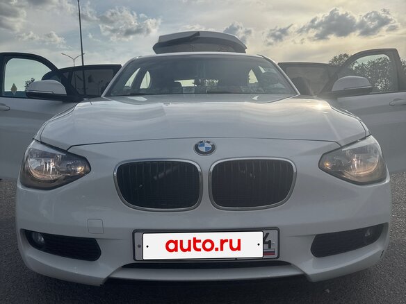 2013 BMW 1 серии 116i II (F20/F21), белый, 1100000 рублей - вид 1