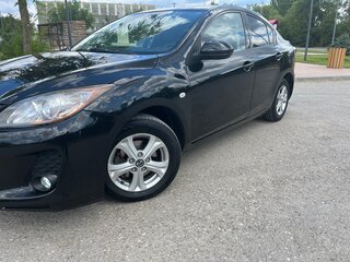2013 Mazda 3 II (BL) Рестайлинг, чёрный, 830000 рублей, вид 3