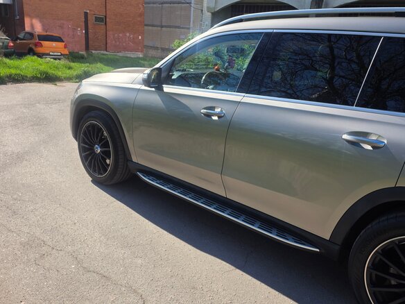 2019 Mercedes-Benz GLS 450 II (X167), серый, 6500000 рублей - вид 9