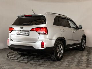 2014 Kia Sorento II Рестайлинг, серебристый, 1614804 рублей, вид 5