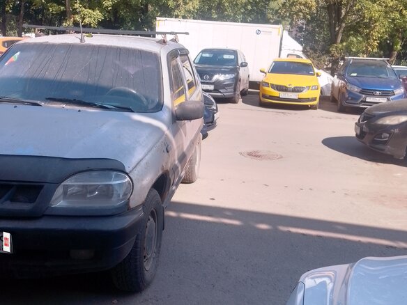 2004 Chevrolet Niva I, серебристый, 120000 рублей - вид 9