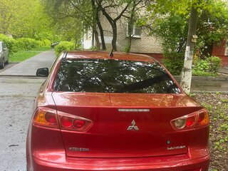 2008 Mitsubishi Lancer X, красный, 680000 рублей, вид 5