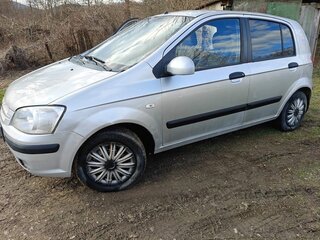 2003 Hyundai Getz I, серебристый, 270000 рублей, вид 5
