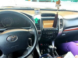 2004 Toyota Land Cruiser Prado 120 Series, чёрный, 1900000 рублей, вид 5