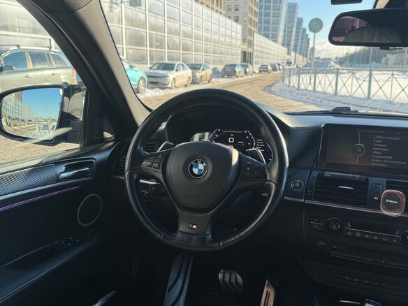 2012 BMW X6 30d I (E71) Рестайлинг, синий, 2449000 рублей - вид 11