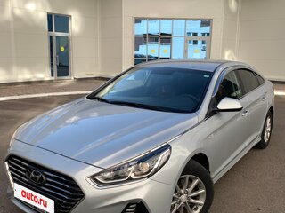 2019 Hyundai Sonata LPi VII (LF) Рестайлинг, серебристый, 1950000 рублей, вид 3
