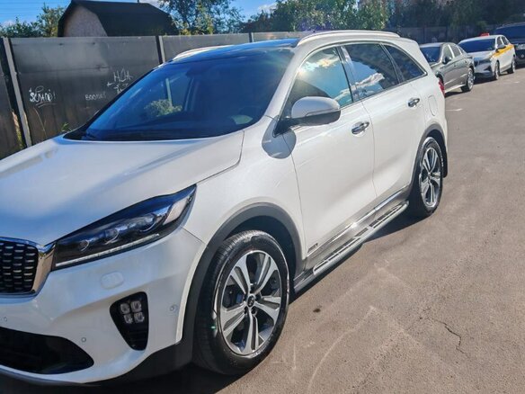 2019 Kia Sorento III Prime Рестайлинг, белый, 4400000 рублей - вид 34
