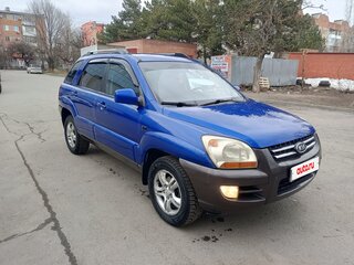 2004 Kia Sportage II, синий, 700000 рублей, вид 3