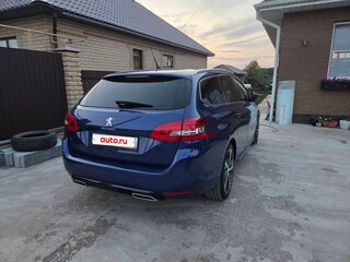 2019 Peugeot 308 II Рестайлинг, синий, 1490000 рублей, вид 2