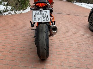 2016 KTM 1290 Super Duke R, оранжевый, 960000 рублей, вид 4