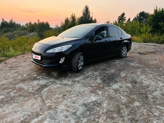 2012 Peugeot 408 I, чёрный, 370000 рублей, вид 1