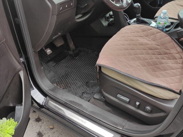 2016 Hyundai Santa Fe III Рестайлинг, чёрный, 2430000 рублей - вид 14