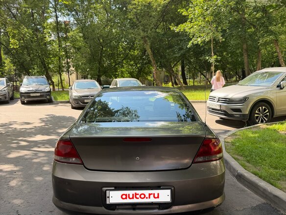 2001 Chrysler Sebring II, серый - вид 7