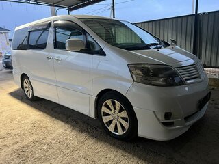 2008 Toyota Alphard I Рестайлинг, белый, 1900000 рублей, вид 1
