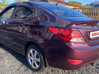 2011 Hyundai Solaris I, фиолетовый, 760000 рублей, вид 4