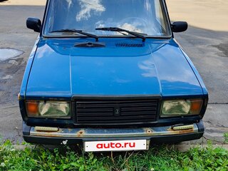 2009 Lada (ВАЗ) 2107, синий, 120000 рублей, вид 1