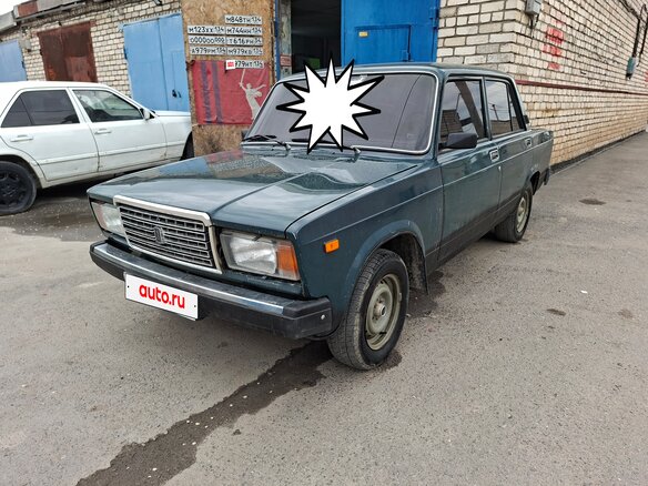 2006 Lada (ВАЗ) 2107, зелёный