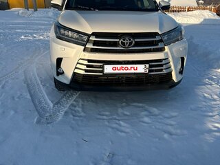 2014 Toyota Highlander III (XU50), белый, 3300000 рублей, вид 2