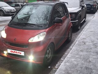 2008 Smart Fortwo II, красный, 660000 рублей, вид 2